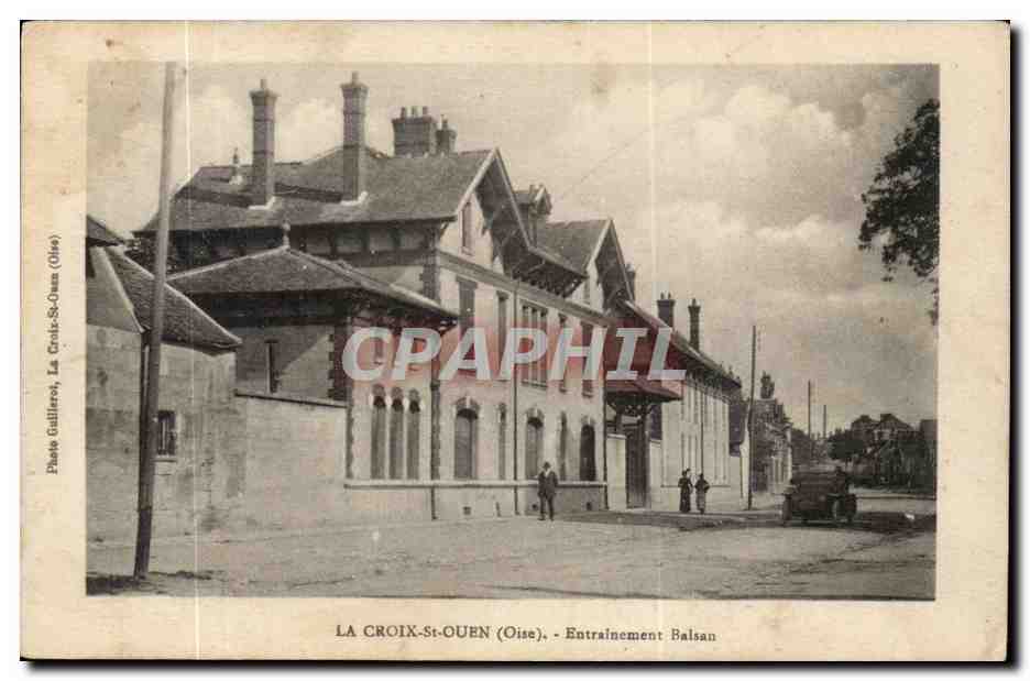 La Croix-St-Ouen (Oise) — Entraînement Balsan — Photo Guillerez