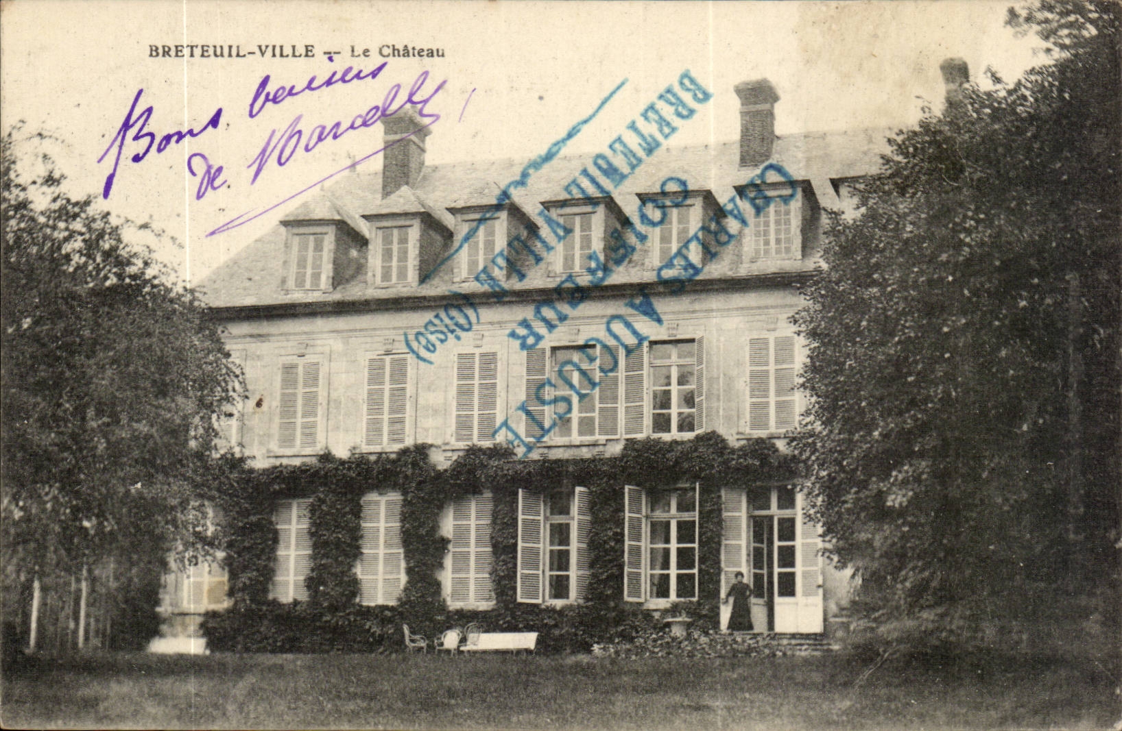 Breteuil-Ville — Le Château — Charles Auguste (éditeur)