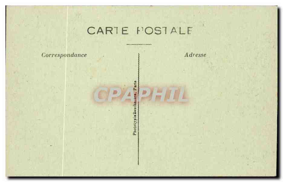 Crépy-en-Valois — Le Kiosque Jeu de Paume — Genestin, éd. Crépy — Rückseite