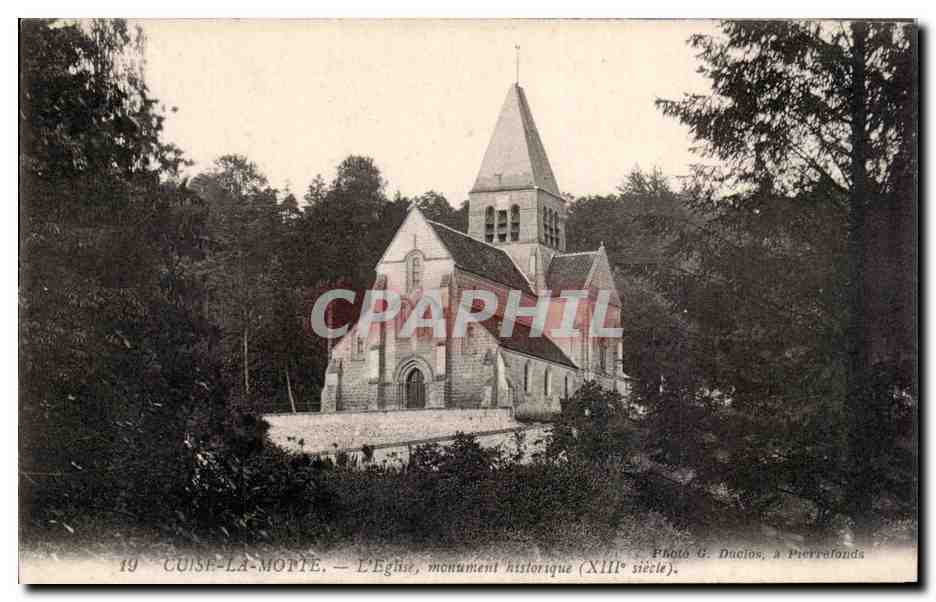 CPA Cuise la motte L'eglise monument historique