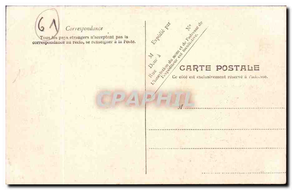 Au Pays Guépin — Une Chaise à porteurs au XXe siècle — Chocolat & Thé de la C° Coloniale, n°809 — Rückseite