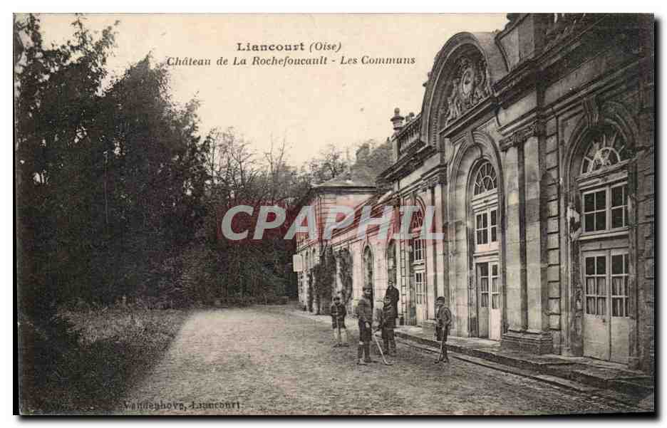 Liancourt (Oise) — Château de La Rochefoucault - Les Communs — Vandepohore, Liancourt
