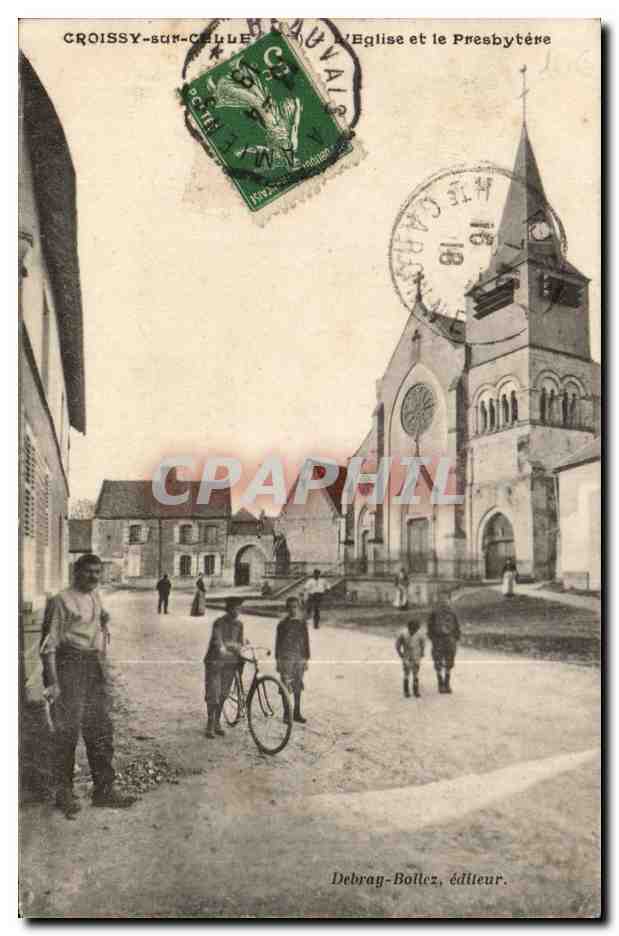 CROISSY-sur-CEULE — L'Église et le Presbytère — Debrag-Boilez, éditeur