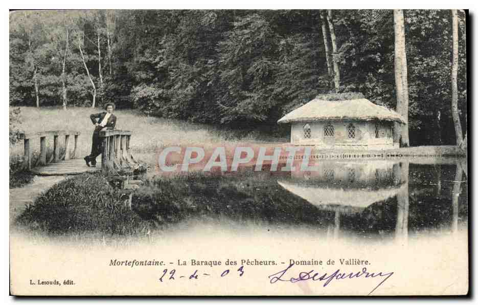 Mortefontaine — Die Fischerhütte — Domaine de Vallière — L. Lesouds, Verlag