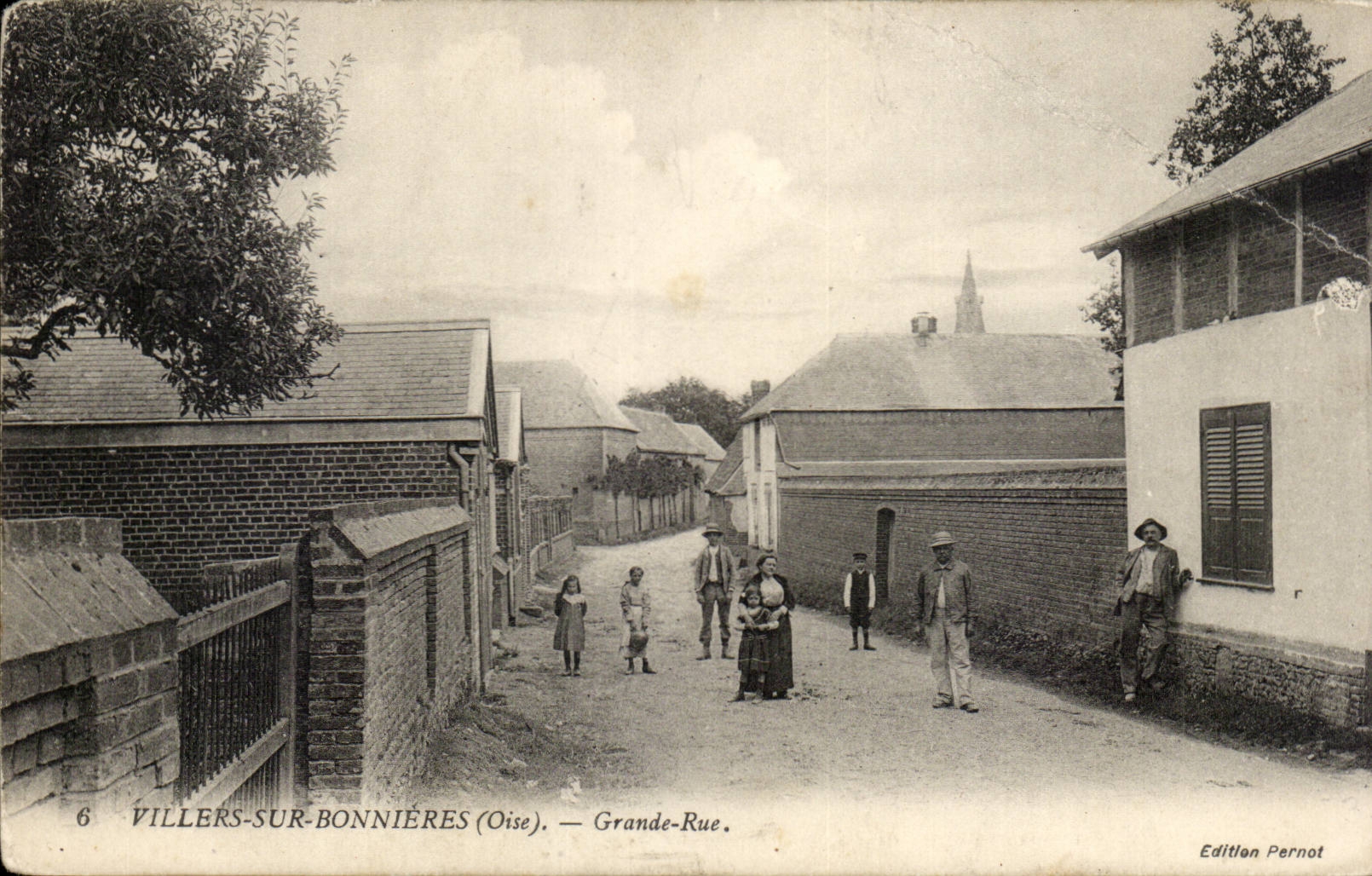 Villers-sur-Bonnières (Oise) — Grande-Rue — Édition Pernot