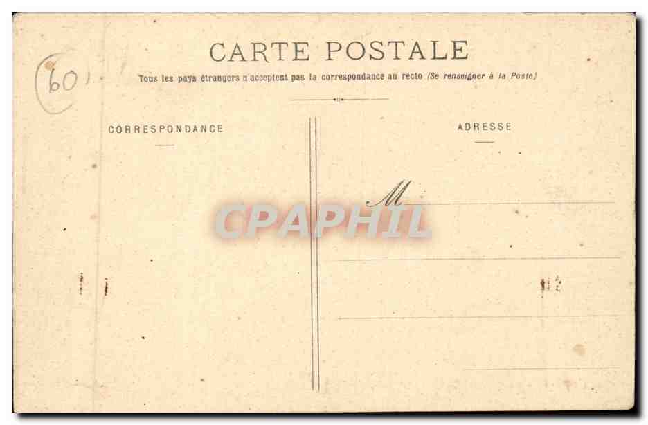 MÉRY-sur-OISE - Le Viaduc — Pontoise, A. Seyes, imp.-édit. - Cliché Godefroy — Verso