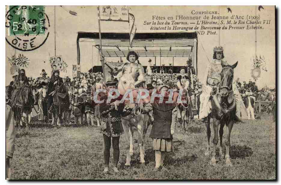 Compiègne — Fêtes en l'Honneur de Jeanne d'Arc (1909) — ND Phot.