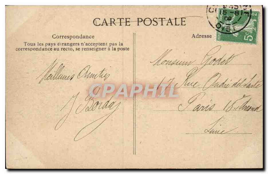 Compiègne — Fêtes de Jeanne d'Arc — Charles VII (M. le vicomte de Jurnilhac) entre au Tournoi — Reverso