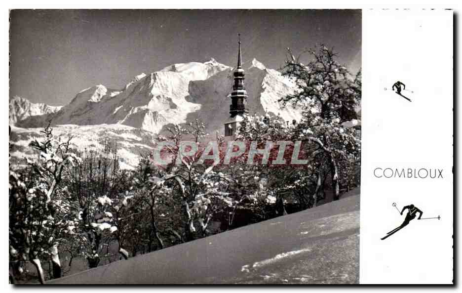 Combloux — Le clocher et le Mont-Blanc — Photos LE MOULT