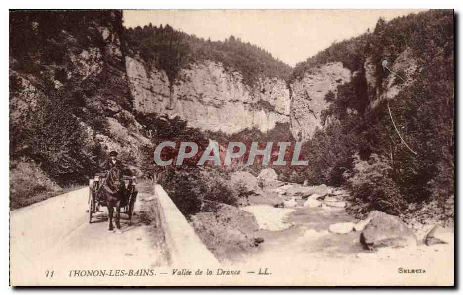 CPA Thonon les Bains Vallee de la Drance