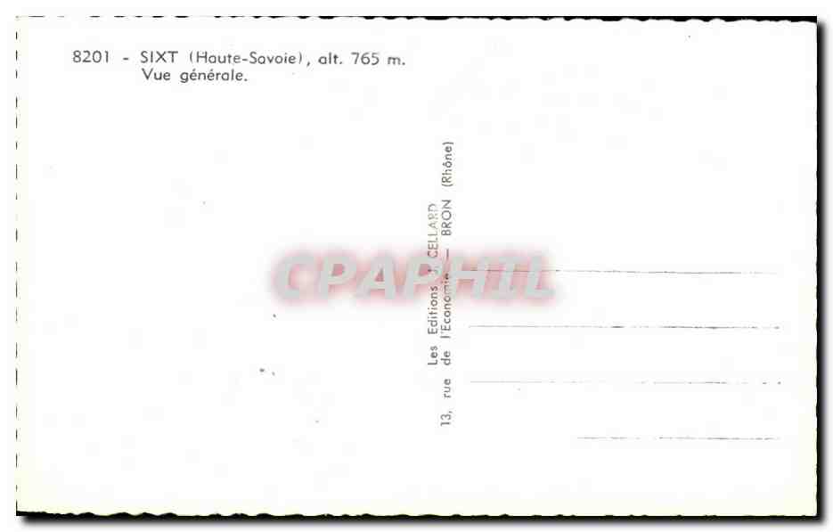 SIXT (Haute-Savoie) — Vue générale — Les Éditions J. GELLARD, Bron (Rhône) — Reverso