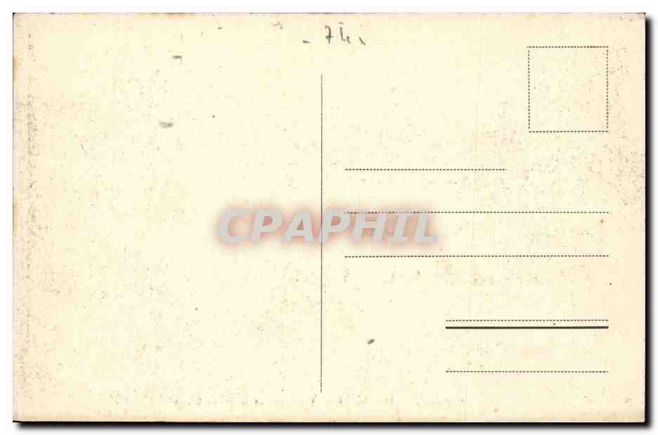 Chamonix — Monument de Saussure et le Mont-Blanc — Charnaux frères & Co., Genève, n° 4048 — Reverso