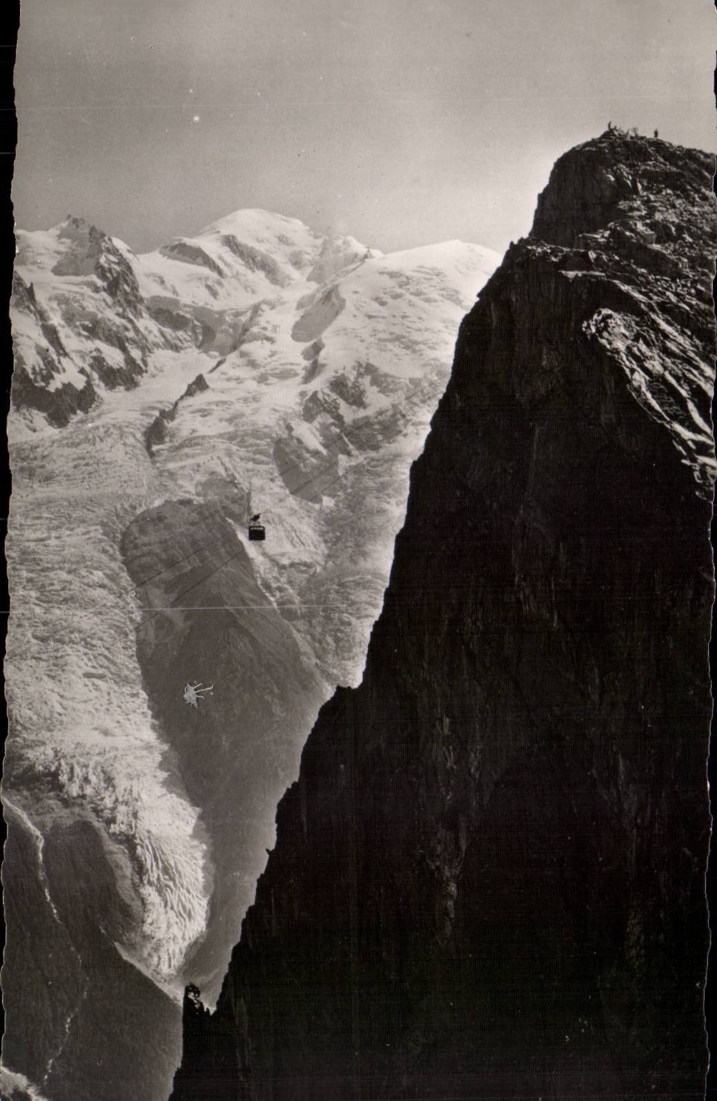 Téléphérique du Brévent - Le Sommet et le Mont Blanc — Édition G. Annecy, n° 6713