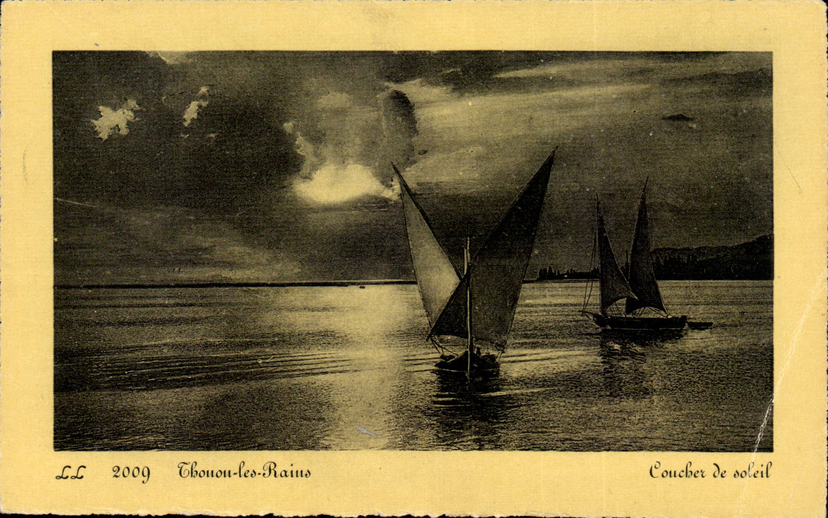 Thonon-les-Bains — Coucher de soleil — LL 2009