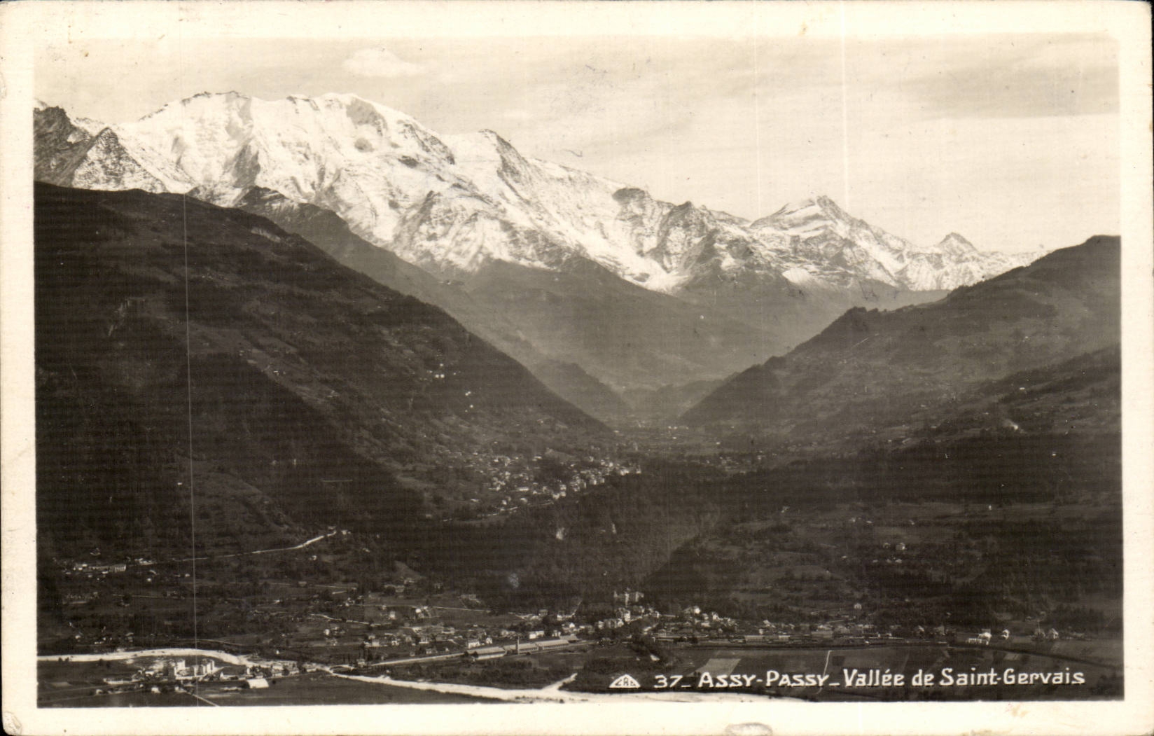 Assy-Passy - Vallée de Saint-Gervais — éditeur 'REAL-PHONO' n° 37