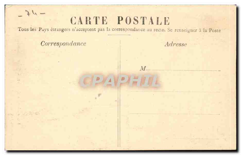 Gorges du Fier — Hiver 1906-1907 — A. Gardet, Annecy — Reverso