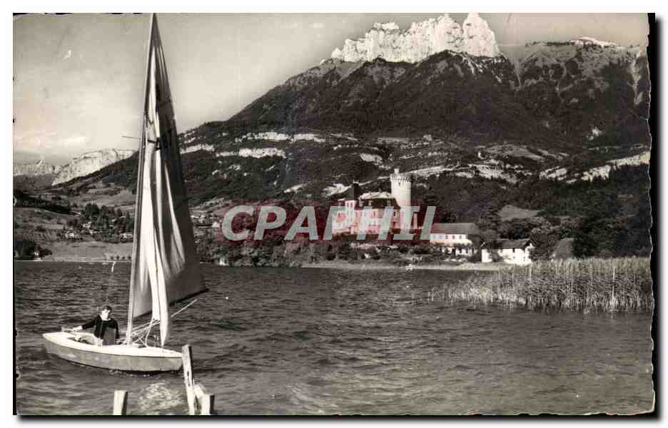 Annecy CPA Duingt Le chateau Les dents de Lanton