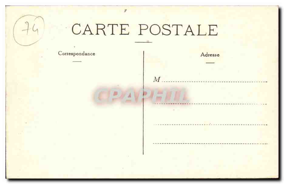 Annecy CPa Les vieilles prisons — Rückseite