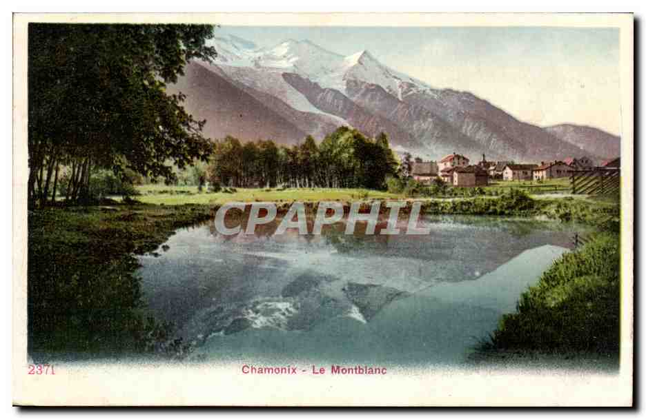 CPA Chamonix le Mont Blanc