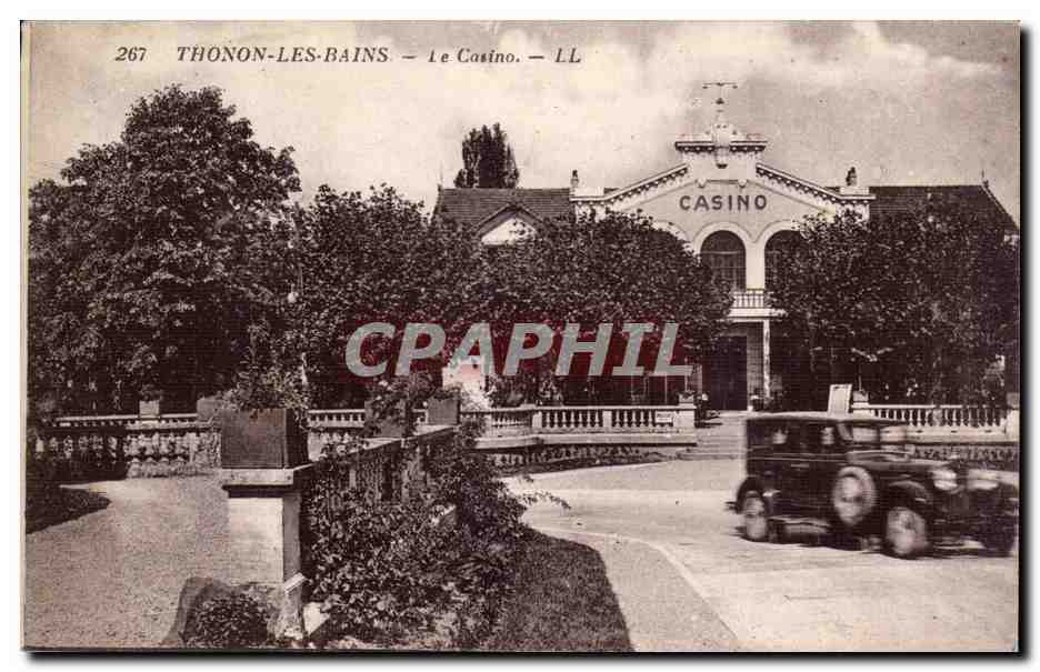 CPA Thonon les Bains Le casino