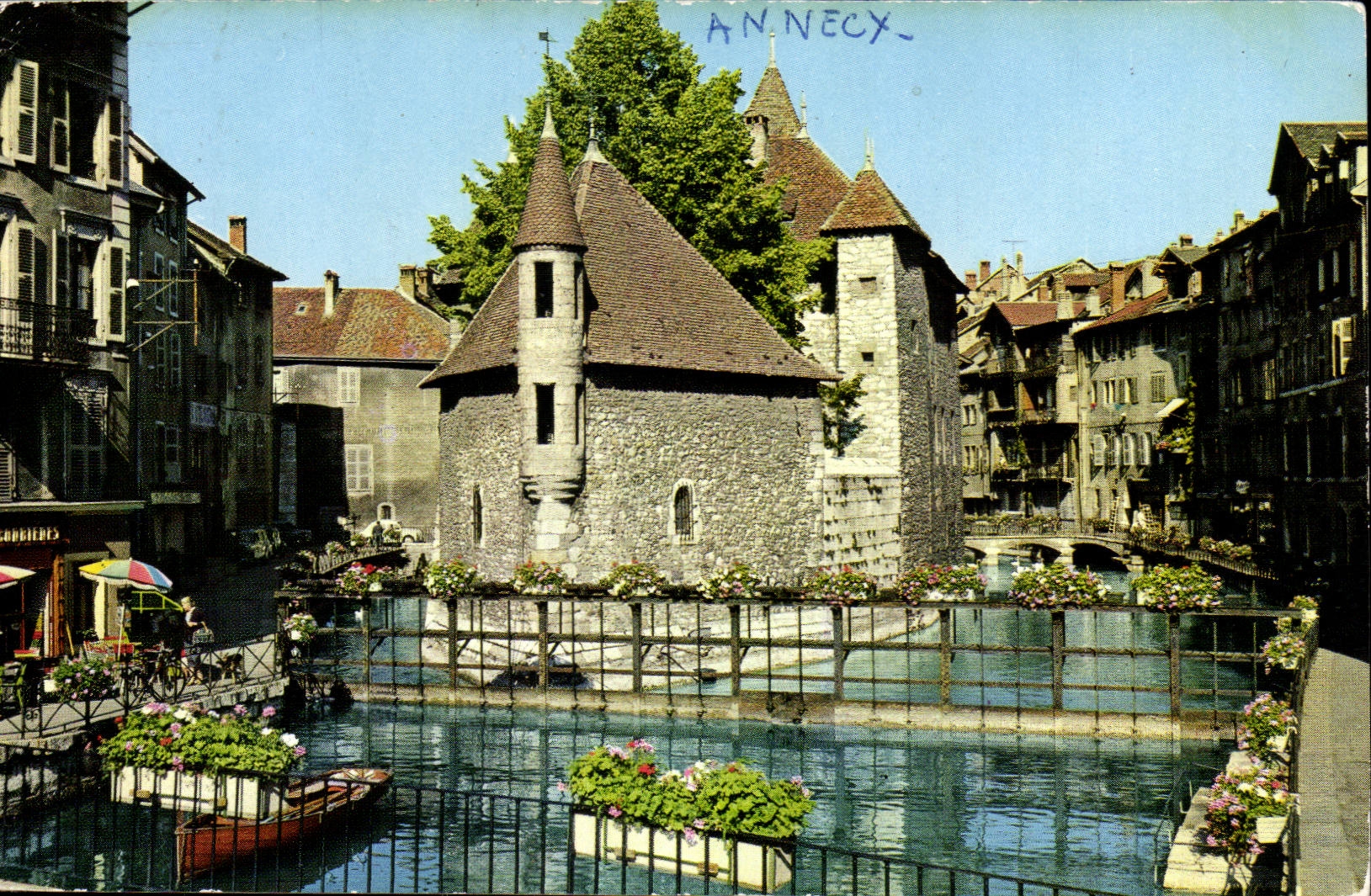 Annecy — Vieux Quartiers, Le Palais de l'Île et le Canal du Thiou — Éditions G. Mouchet