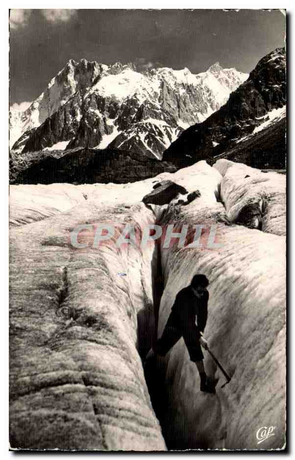 Chamonix - Mont Blanc — Dans les Séracs de la Mer de Glace — Réal-Photo