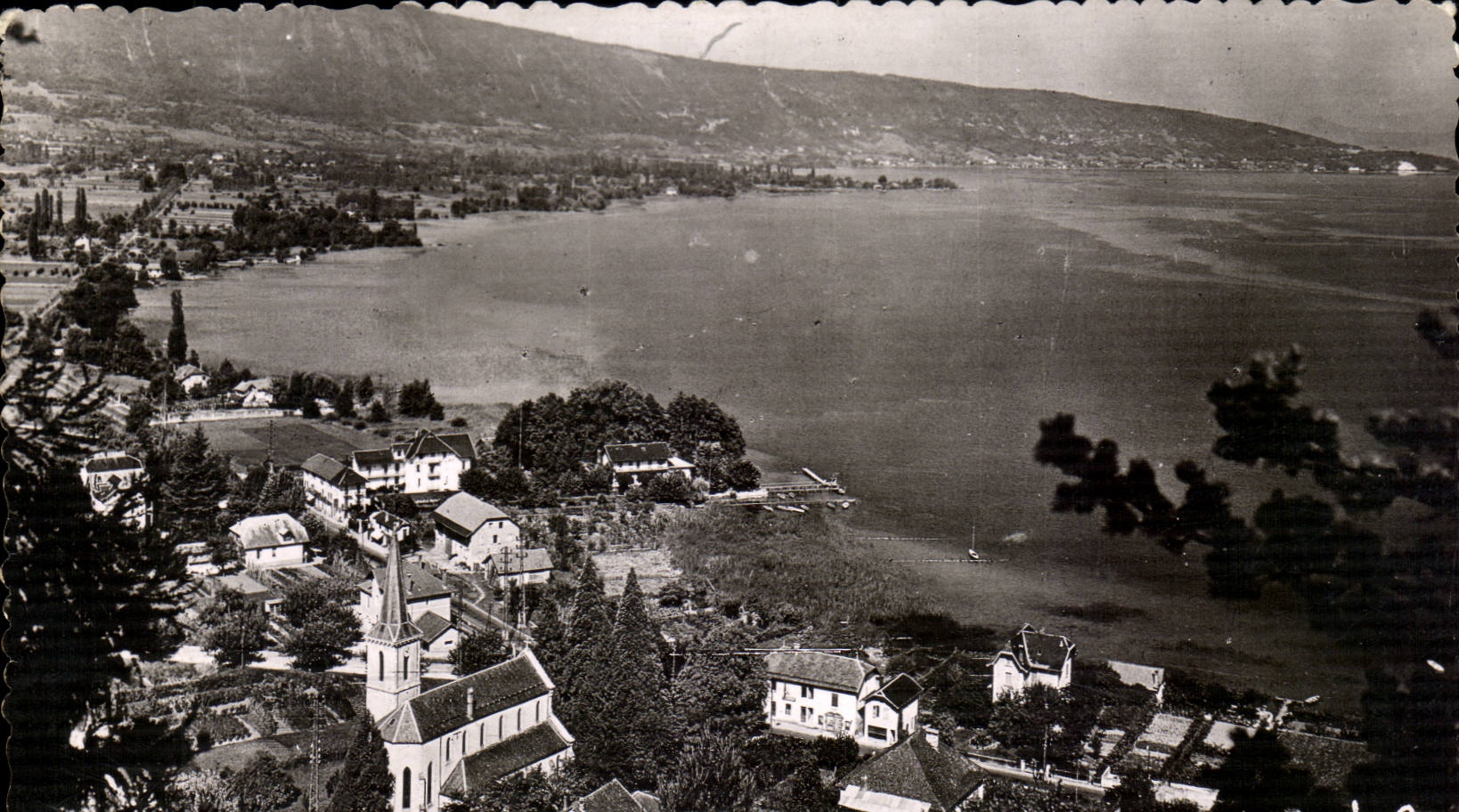 Vue générale d'Annecy — Lac d'Annecy — Éditions TELE