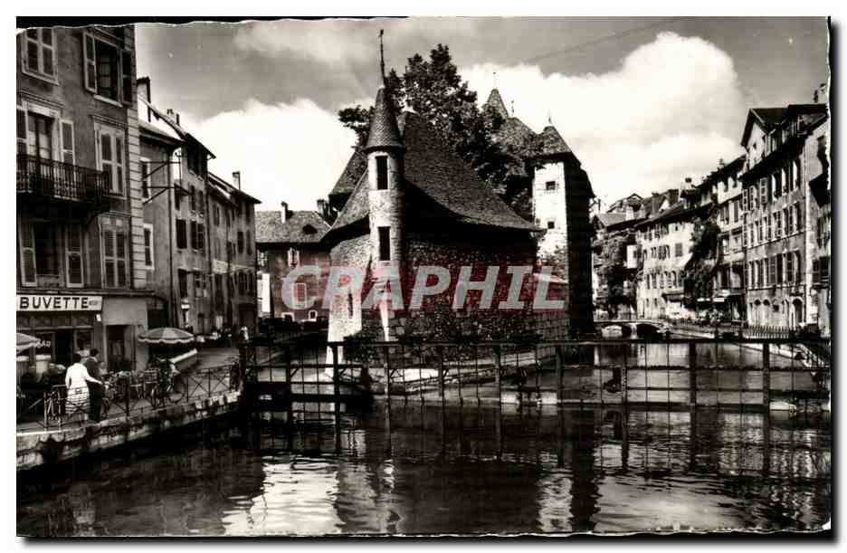 Annecy — Le Palais de l'Île et le Canal du Thiou — Éditions G. Mouchet, Annecy