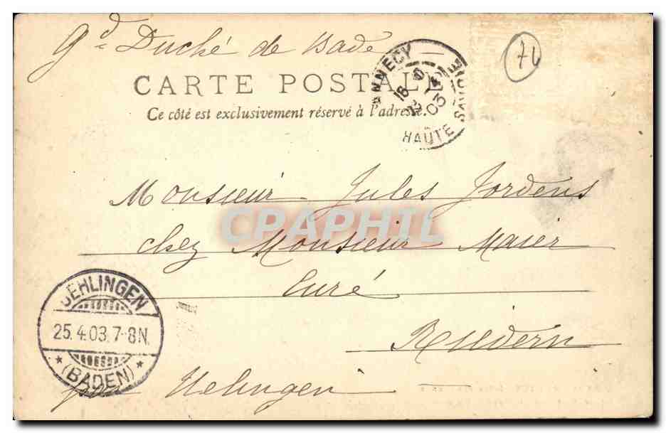 Annecy - L'Île des Cygnes — Pittier, Phot. édit. Annecy, n° 424 — Rückseite