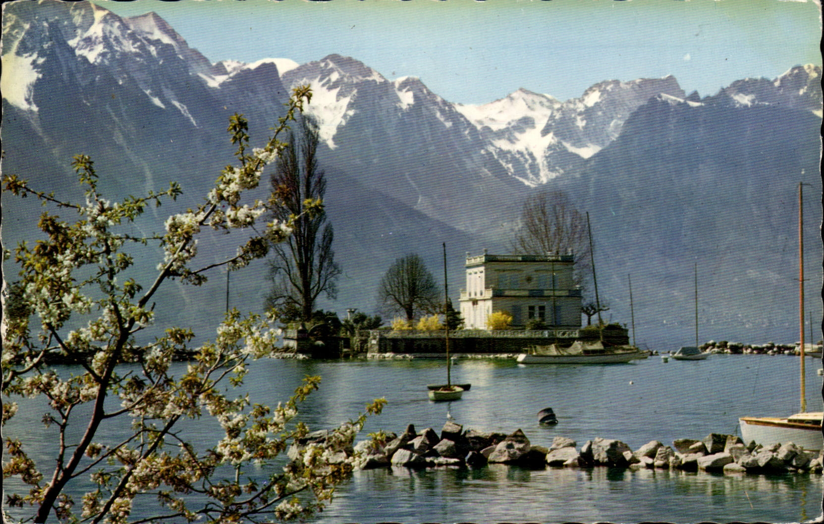 L'île de Salagnon et les Alpes de Savoie — Éditions Jaeger Genève, n° 822