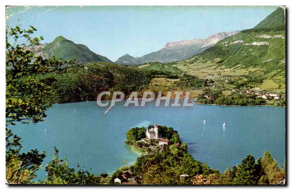 Lake Annecy — Castle and Bay of Talloires — Éditions G. Mouche