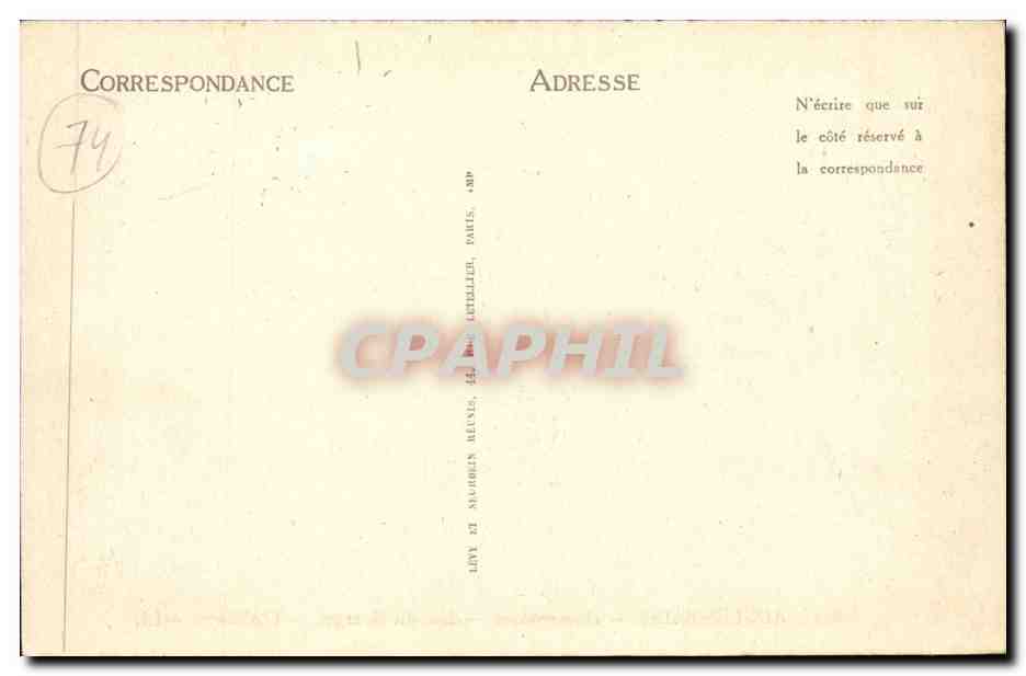 Aix-les-Bains — Haute-combe — Lac du Bourget — L'Abbaye — LL — Verso
