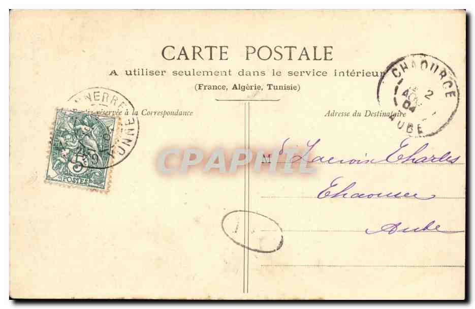 CPA Aux grands maux les grands remedes par la petite Albertine Contre la constipation (medecine) — Rückseite