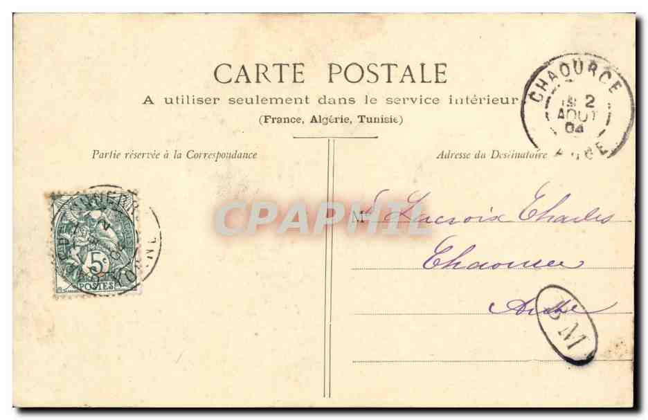 CPA Aux grands maux les grands remedes par la petite Albertine Contre la sterilite (medecine) — Rückseite