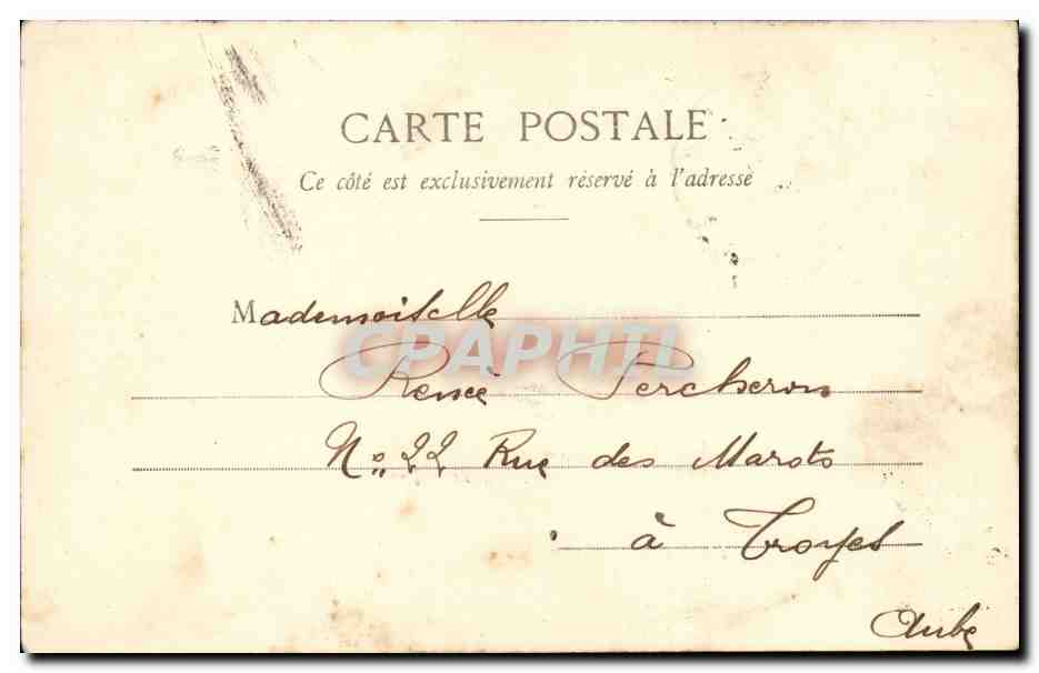 Lune de Miel — A.G. — Phototype A. Benssset & Cie, Nîmes — Achterkant