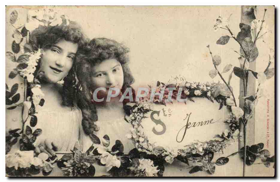 CPA Fantaisie Enfants Sainte Jeanne