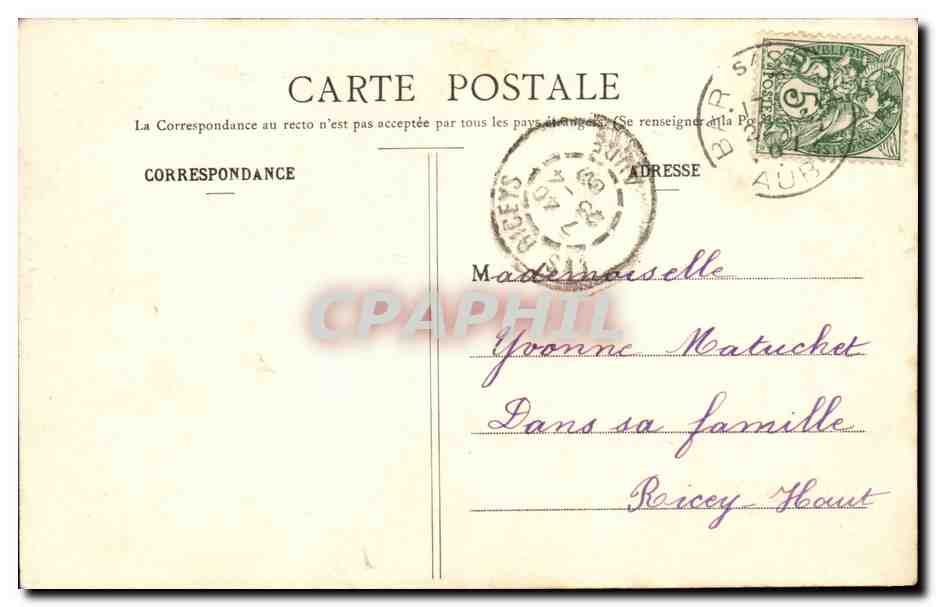 CPA Fantaisie enfant Bon pour mille baisers — Rückseite
