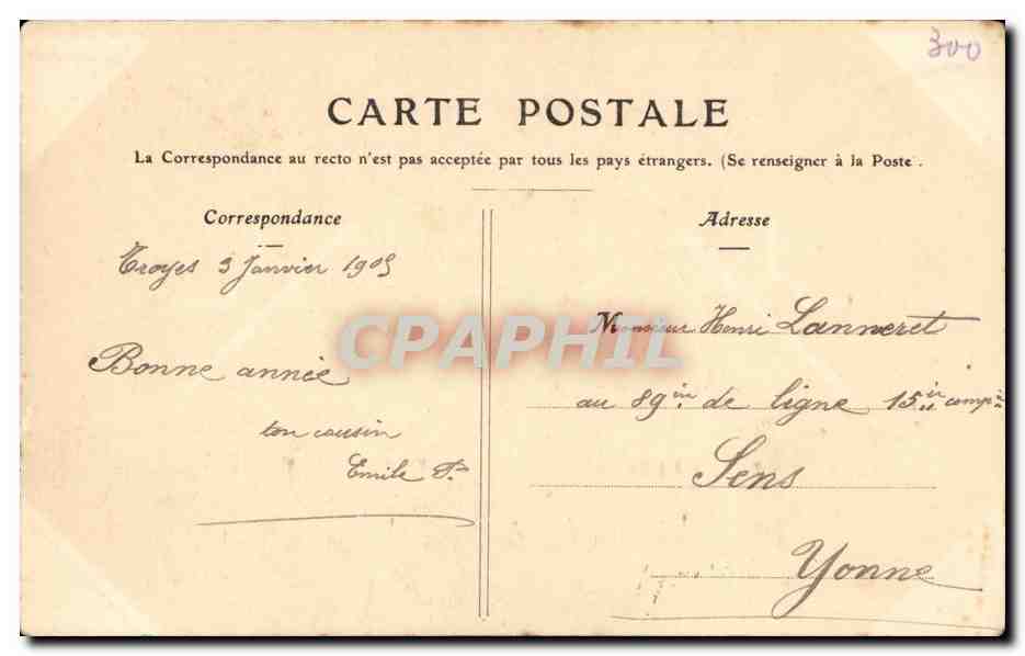 CPA Fantaisie Enfant Vive la classe A bas la classe Ecolier — Rückseite