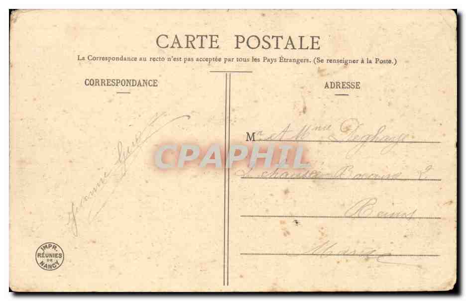 CPA Fantaisie Enfant Des jours de bonheur  — Verso