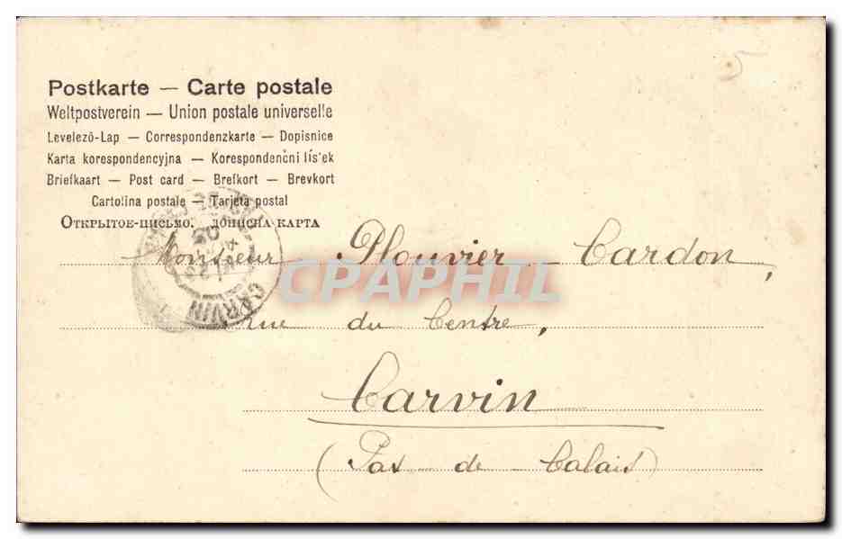 CPA Baigneuses (femme folklore costume) — Verso