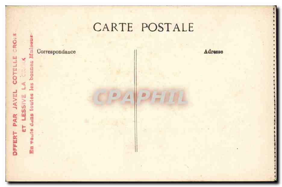 Vie et miracle de Jesus CPA Resurrection de la fille de Jaire — Rückseite
