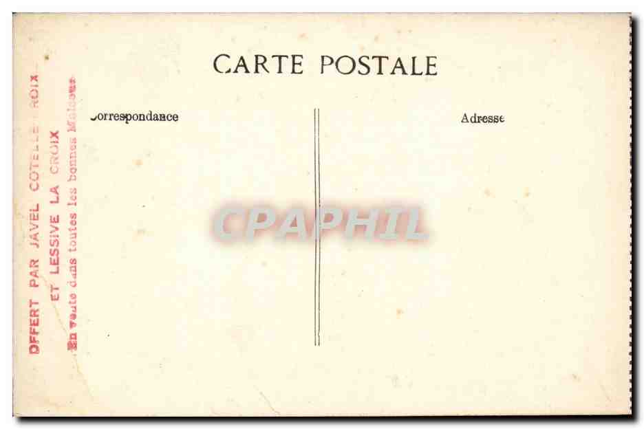 La Passion CPA Jesus est mis au tombeau  — Rückseite