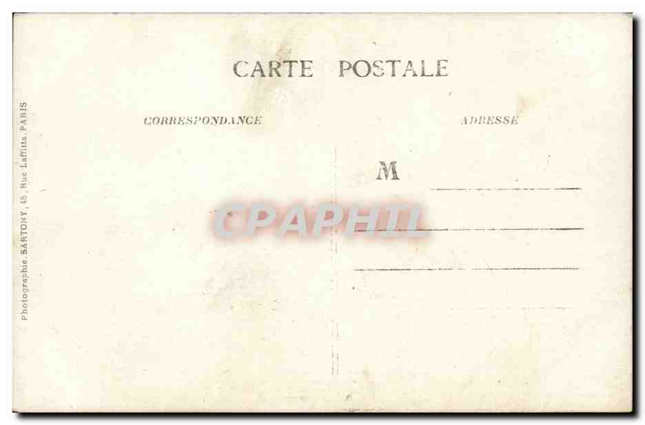 CPA Enfants au bord de la plage (folklore) — Back