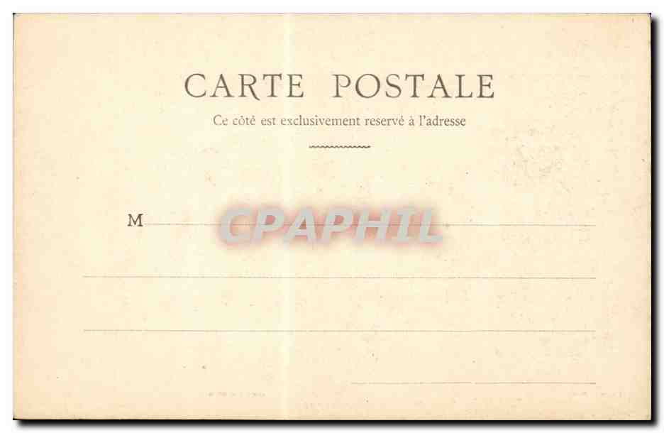 La Mort du Duc de Reichstadt — L'Aiglon, Mme Sarah-Bernhardt — L'H. et C., Paris — Verso