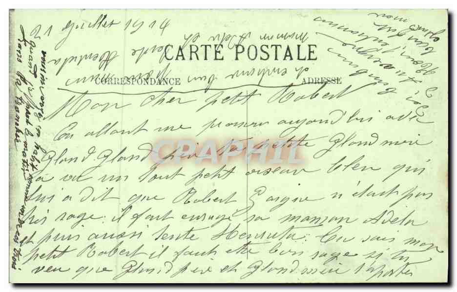 Le Mont-Dore — Établissement Thermal — Groupe de Baigneurs — LL. n°196 — Reverso