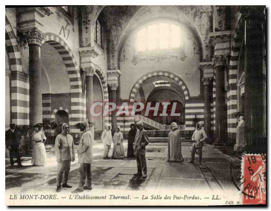 Le Mont-Dore — Das Thermalbad — Die Verlustkammer — Edit. M