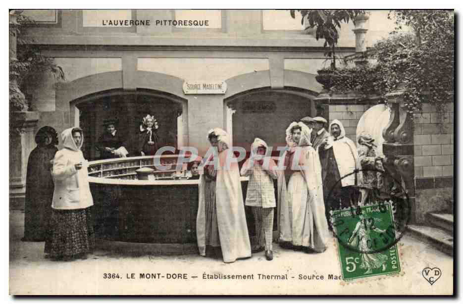 Le Mont-Dore — Établissement Thermal — Source Madeleine