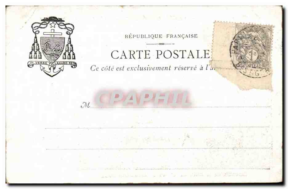 Incendie de l'église de Saint-Pierre (Gerreville) — 1er au 2 novembre 1902 — éditeur non identifié — Verso