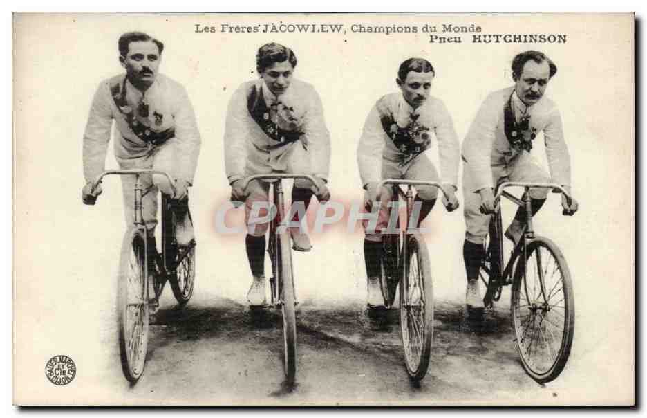 Les Frères JACOWI.EW, Champions du Monde — Pneu HUTCHINSON