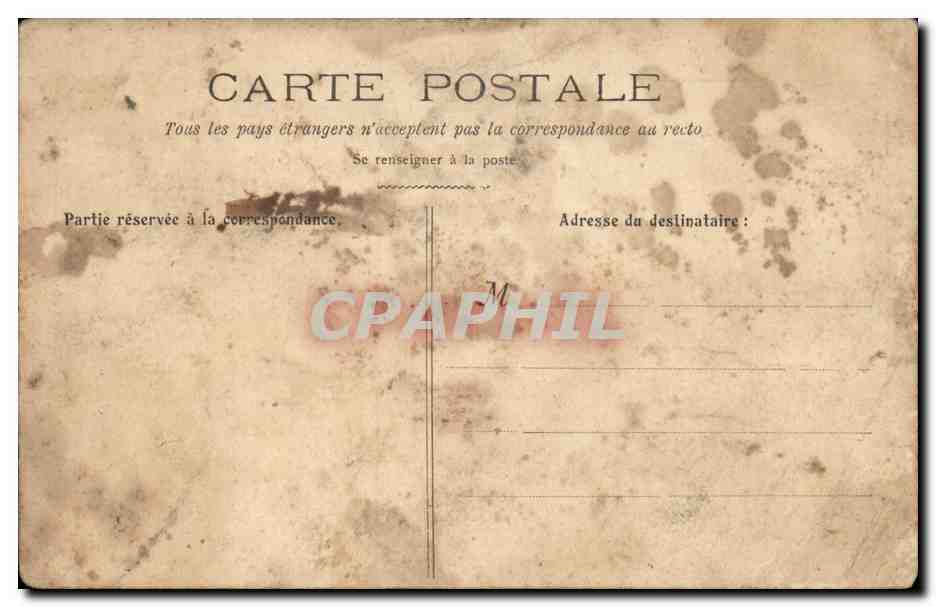 CPA Le clairon Poesie de Paul Deroulede Musique de Emile Andre (cor trompette trumpet) — Rückseite